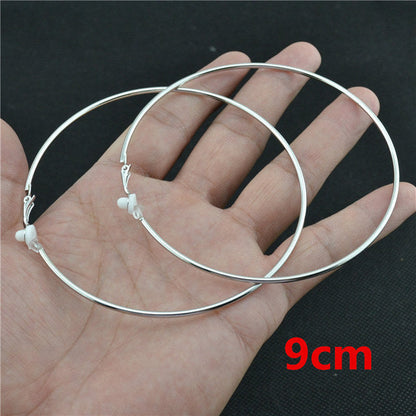 Women’s Clip-On Earrings with Round Design 8