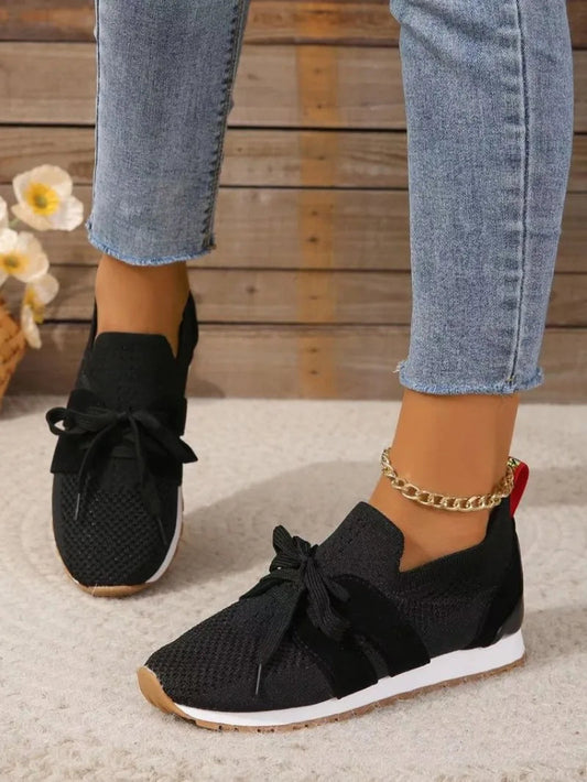 Women's Lace-Up Flat Shoes