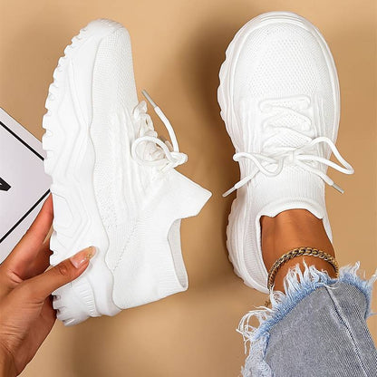 Women's Solid Colour Trainers