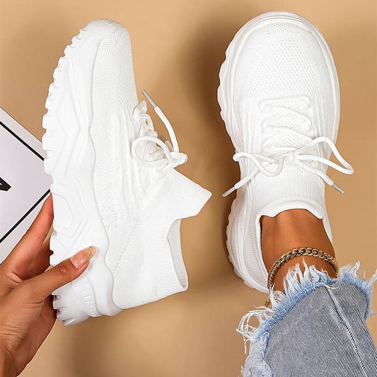 Women's Solid Colour Trainers