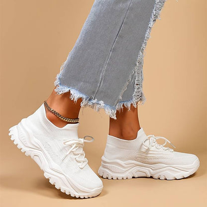 Women's Solid Colour Trainers