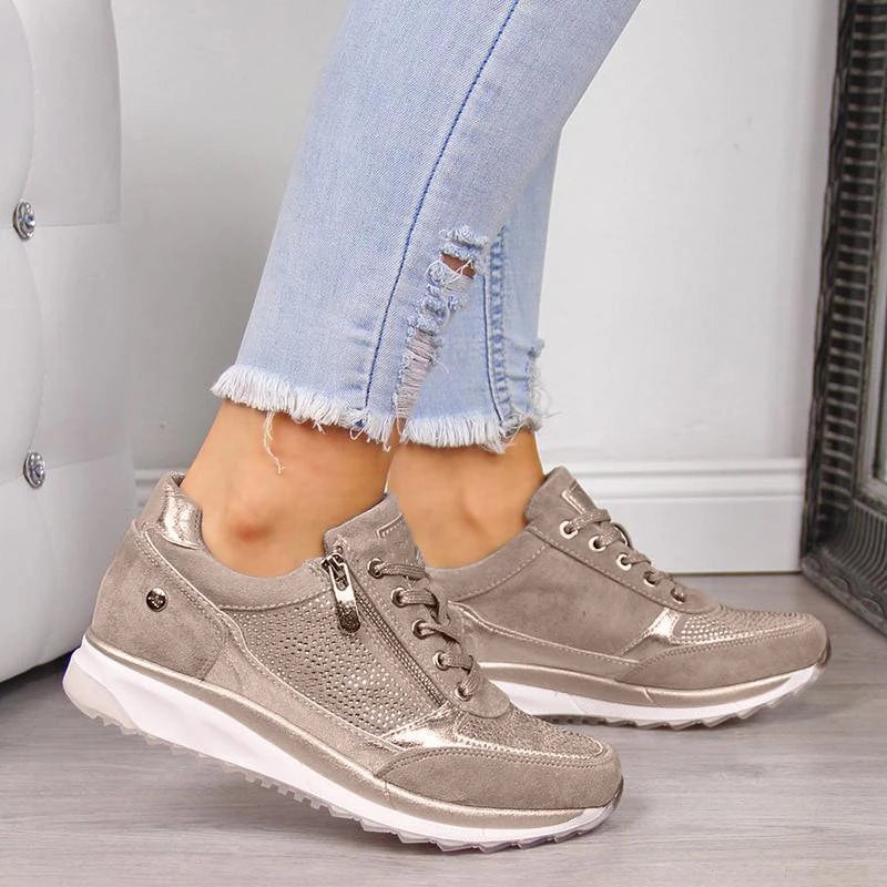 Women's Side-Zip Trainers