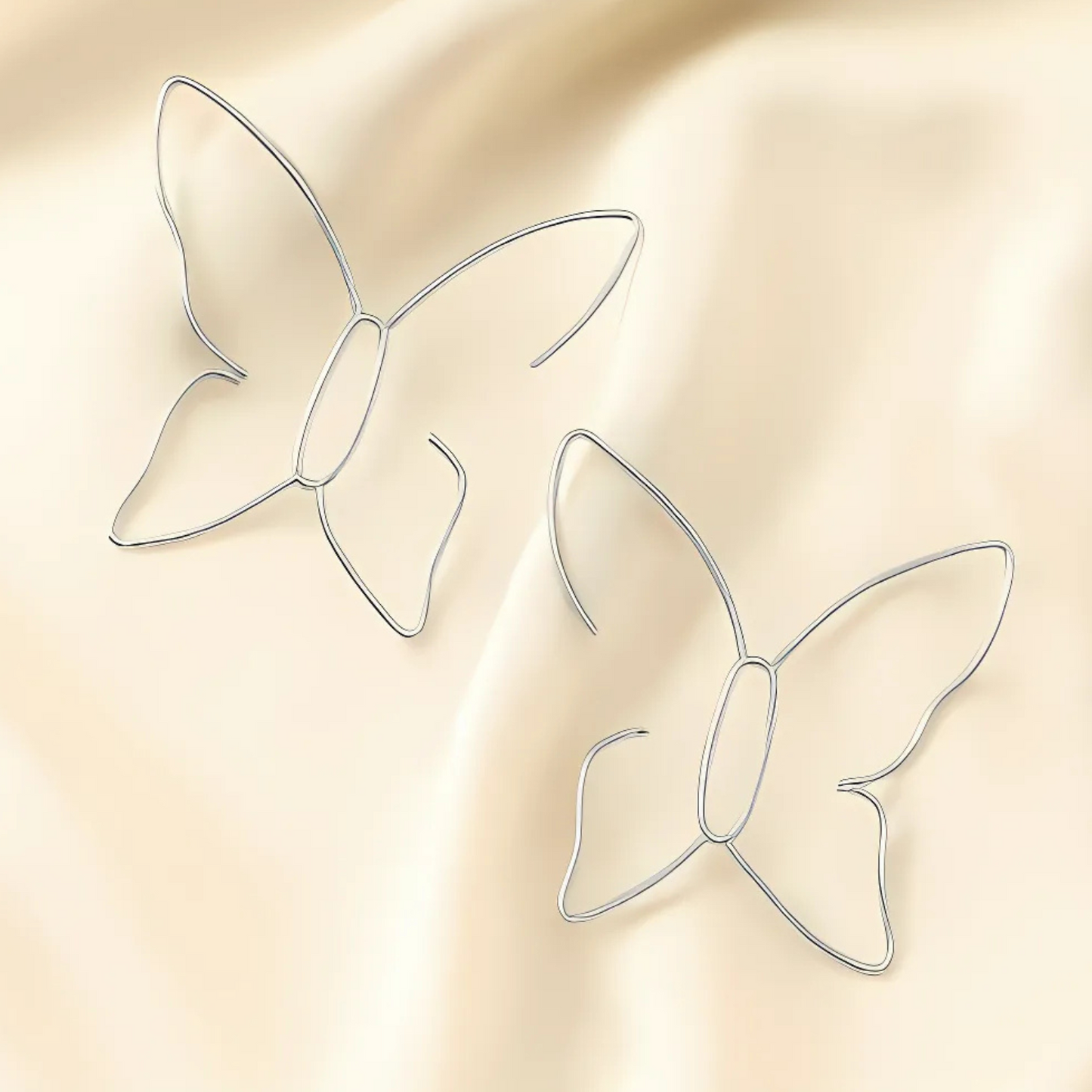 Women’s Earrings with Butterfly Design 2