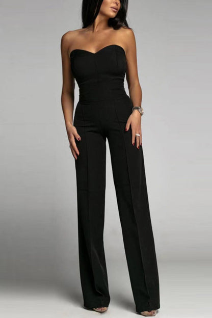 Women’s Strapless Jumpsuit