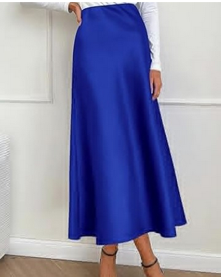 Women's Flattering Midi Skirt
