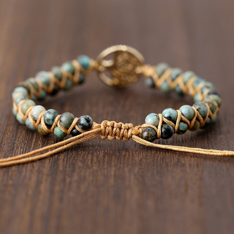 Women’s Handwoven Bracelet with Unique Design Elements 4