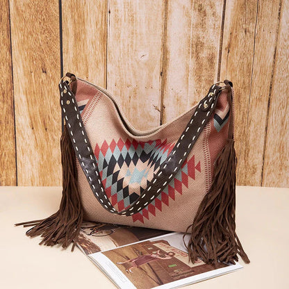 Women’s Handwoven Knot Design Shoulder Bag 0