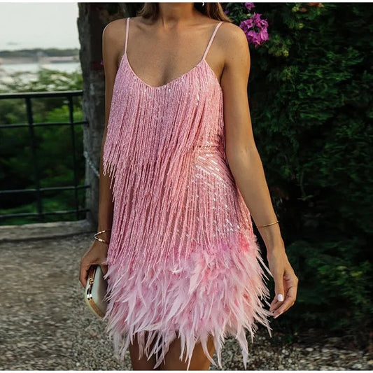 Women's Sequin Mini Dress