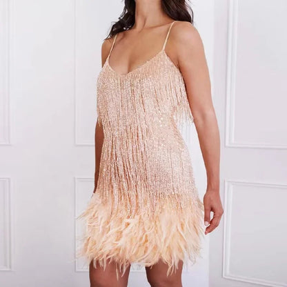 Women's Sequin Mini Dress