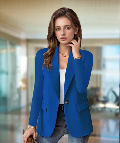 Women's Slim Fit Blazer with Lapel