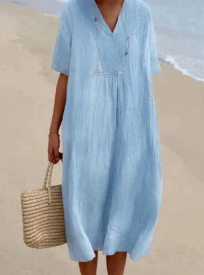 Women's V-Neck Dress
