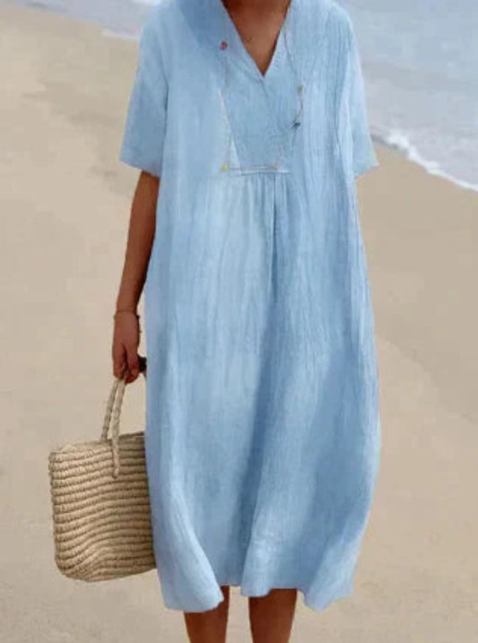 Women's V-Neck Dress