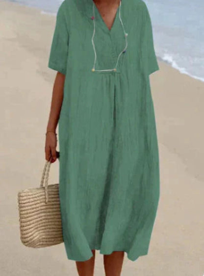 Women's V-Neck Dress