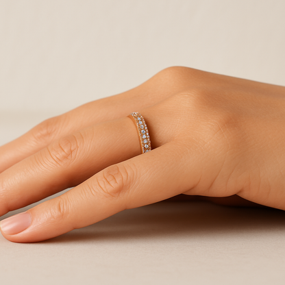 Women’s Ring with Delicate Round Design for Everyday Wear 1