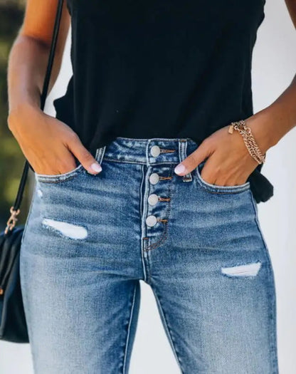 Women’s Distressed Jeans