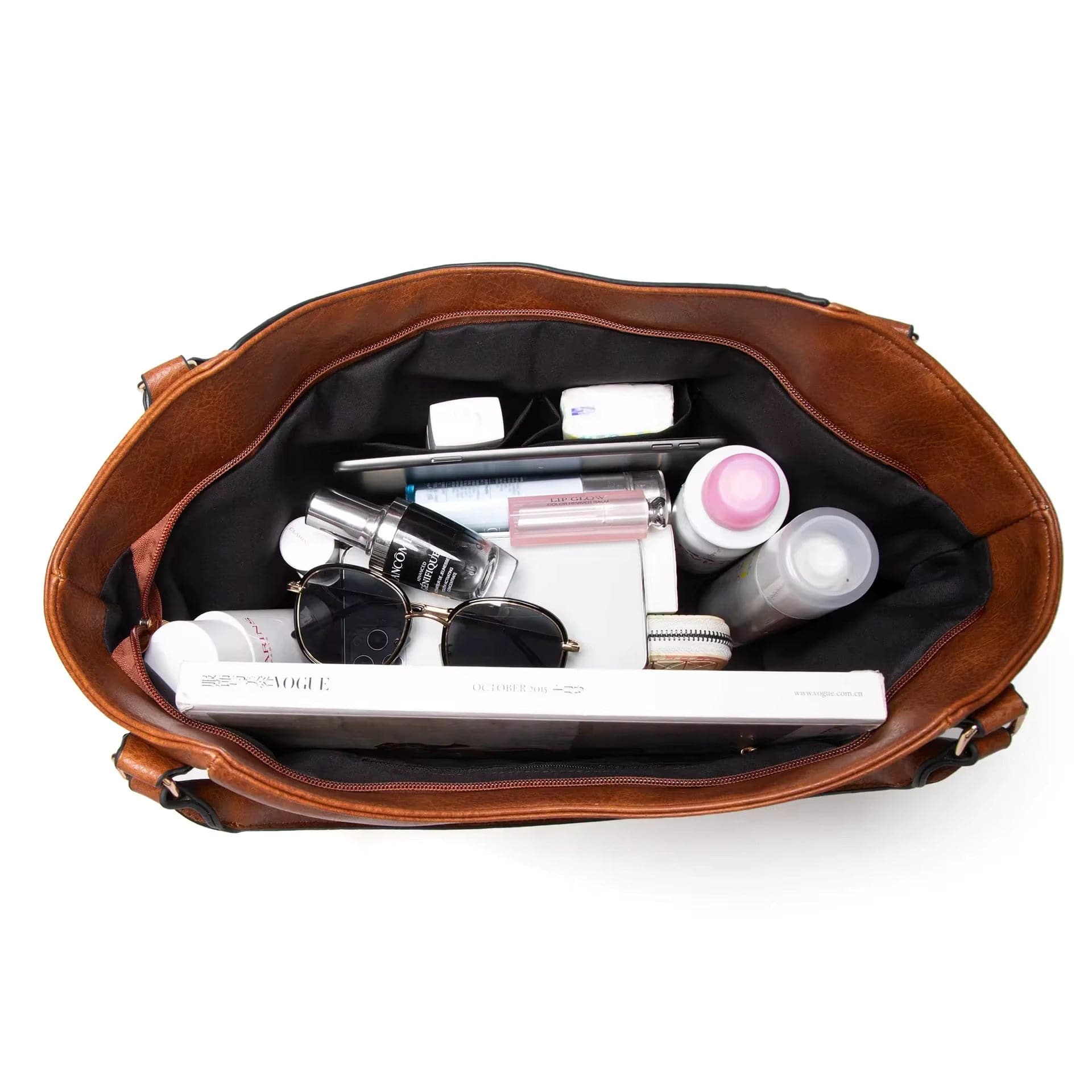 Women’s Spacious Tote Bag with Decorative Tassel 7