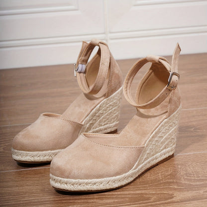 Women's Strappy Wedge Sandals