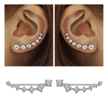 Women’s Stud Earrings with Star Design 0