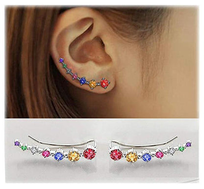 Women’s Stud Earrings with Star Design 6
