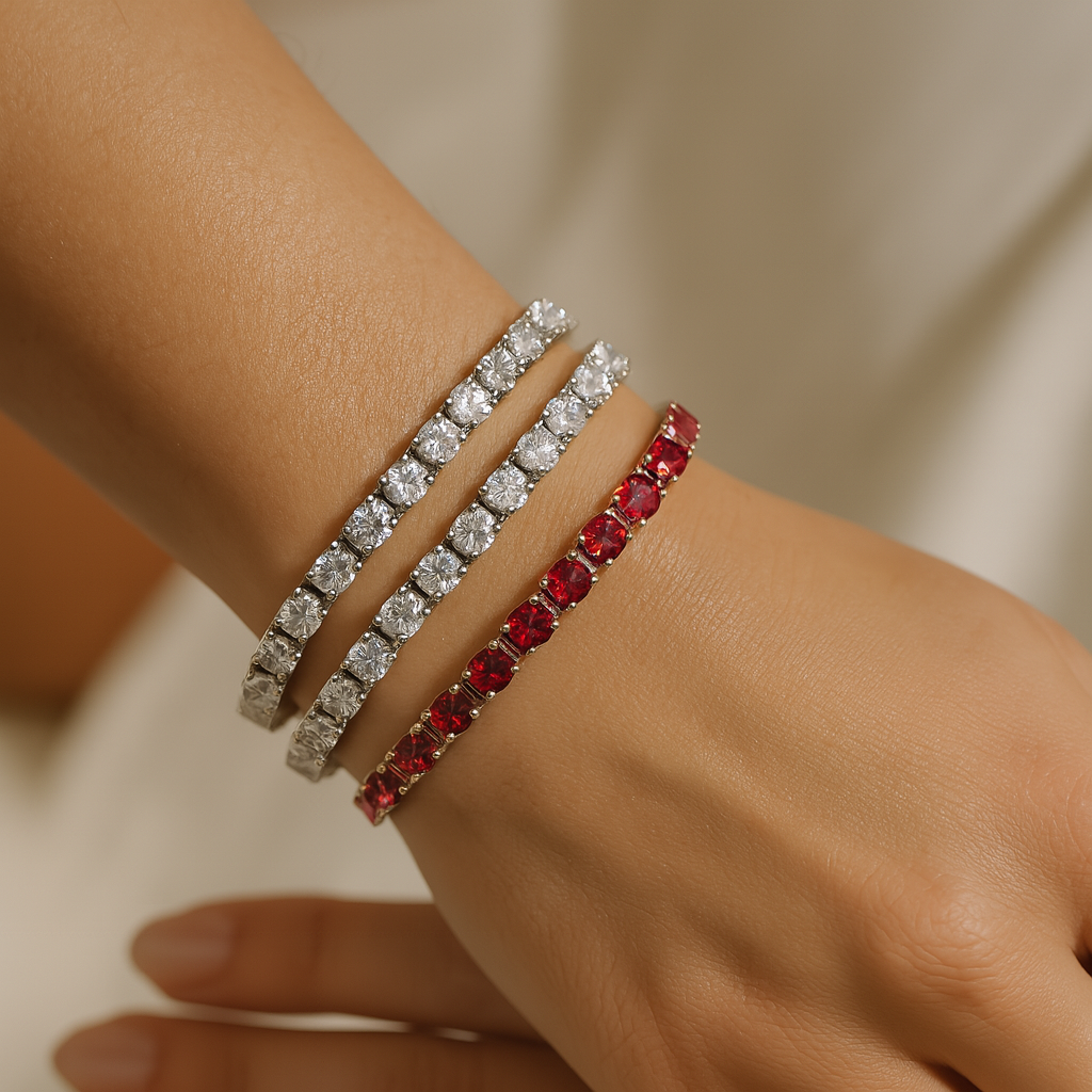 Women’s Tennis Bracelet Suitable for Formal Occasions 7