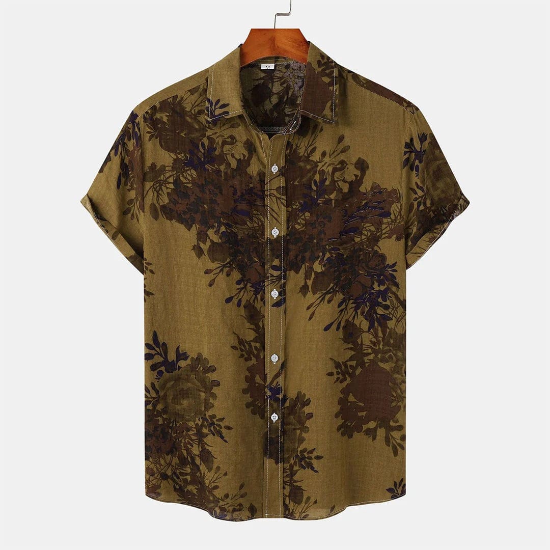 Noah - Floral Polo - Casual - Modern Style - Ideal for Summer