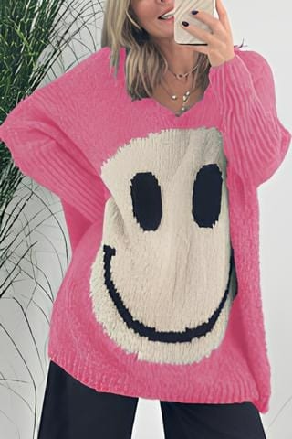 Gillian - Smiley Jumper - Casual - Modern Style - Ideal for Winter