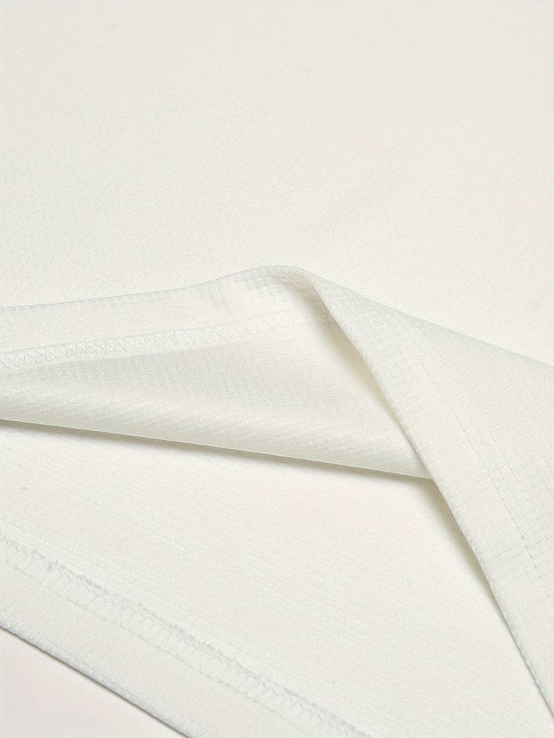 Men's Casual Soft Waffle Shirt with Long Sleeves