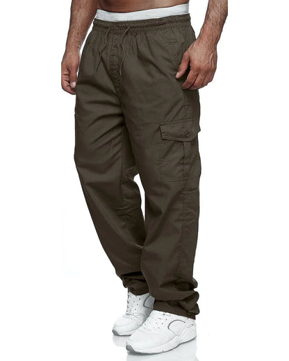 Men's Loose-Fitting Multi-Pocket Cargo Pants | Perfect for Outdoor Activities