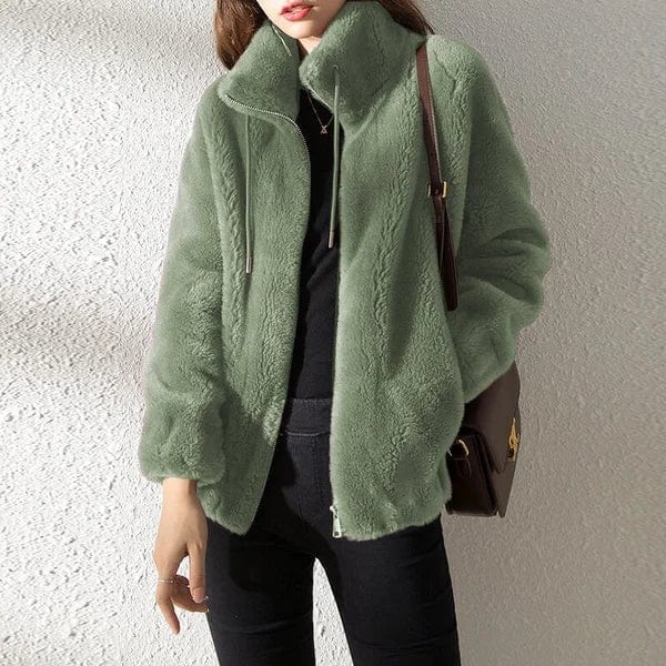 Fiona - Fleece Jacket - Chic - Modern Style - Ideal for Winter