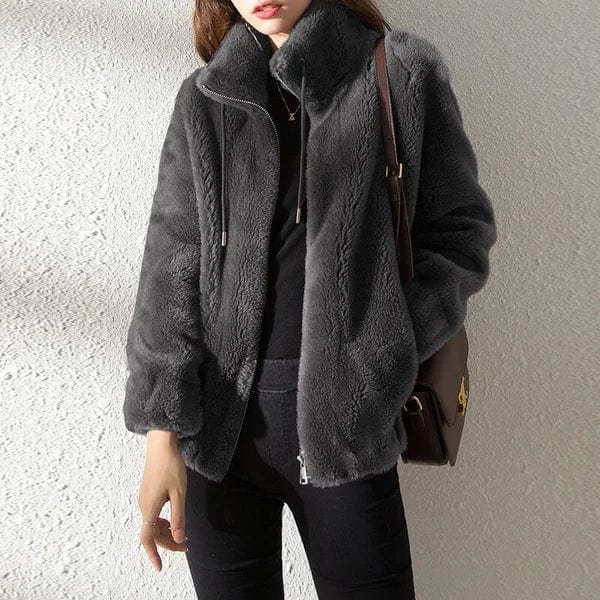 Fiona - Fleece Jacket - Chic - Modern Style - Ideal for Winter