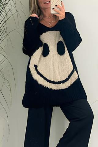 Gillian - Smiley Jumper - Casual - Modern Style - Ideal for Winter