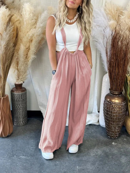 Women's Soft Sleeveless Jumpsuit | Ideal for Summer