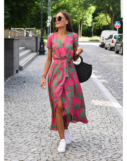 Women's Comfortable Lightweight Summer Dress with Eye-Catching Design