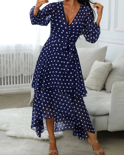 Women's Polka-Dots Dress