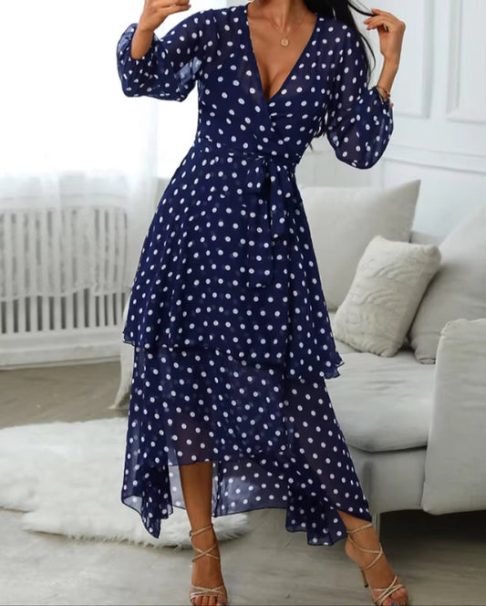 Women's Polka-Dots Dress