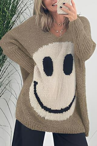 Gillian - Smiley Jumper - Casual - Modern Style - Ideal for Winter