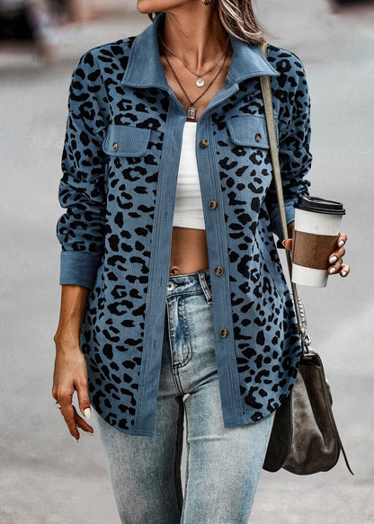 Cora - Leopard Jacket - Chic - Premium Material - Ideal for Spring