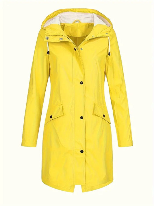 Gladys - Hooded Long Coat - Casual - Timeless Style - Ideal for Winter