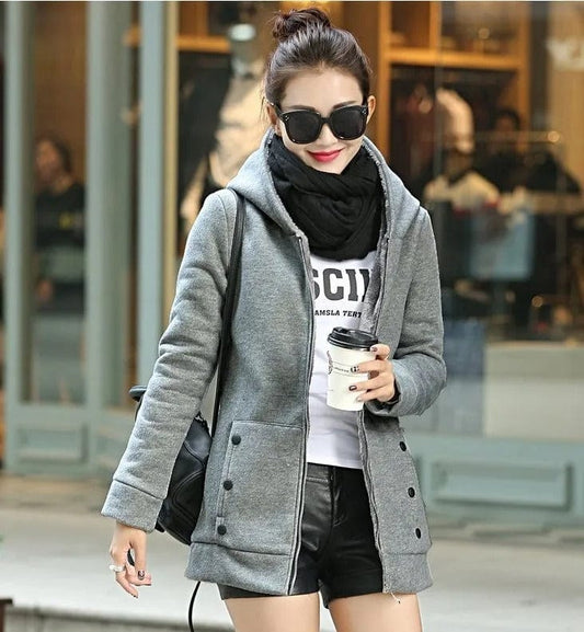 Nicole - Hooded Jacket - Casual - High-Quality Modern Style - Ideal for Winter