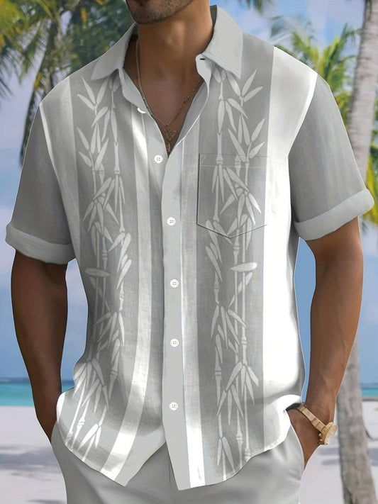 Men's Comfortable Bamboo Fiber T Shirt with Classic Cut