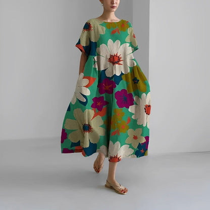 Mixed Flower Colors, Green