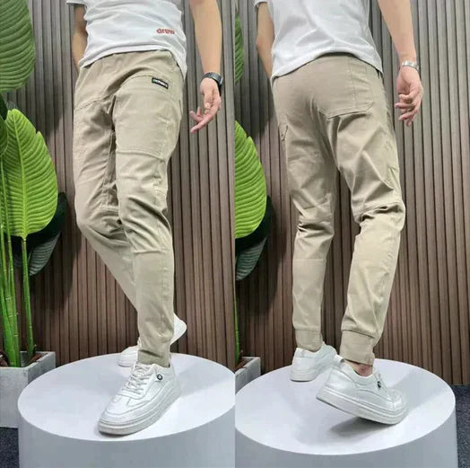 Men's Matching Khaki Cargo Pants | Perfect for Casual Days