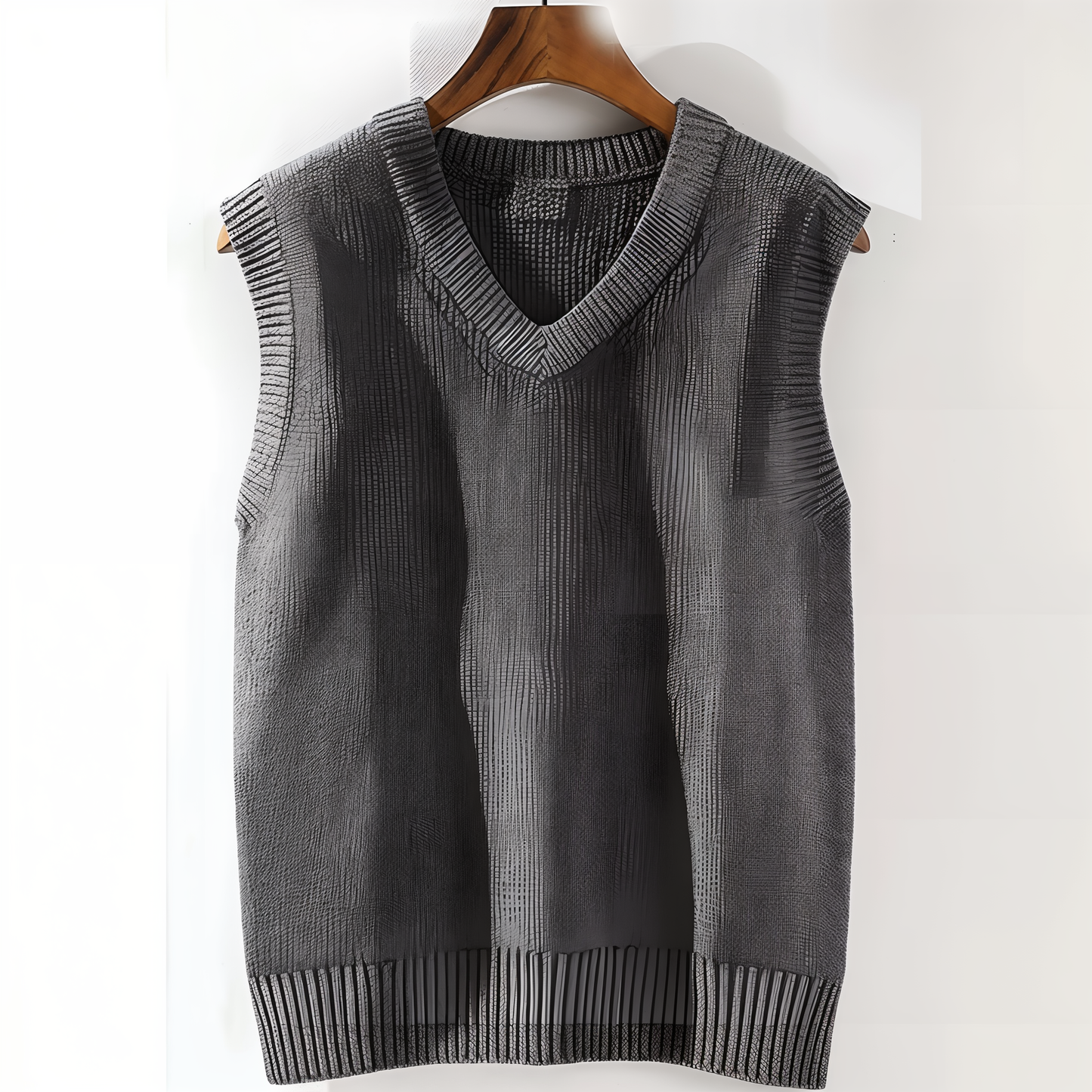 Alexander - Men V-Neck Vest - Casual - Timeless Style - Ideal for Autumn