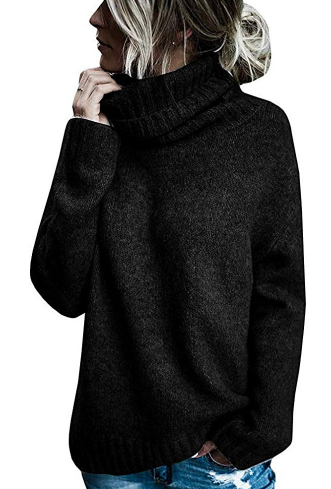 Women's Comfortable and Fashionable Cashmere Turtleneck Jumper | Ideal for Winter