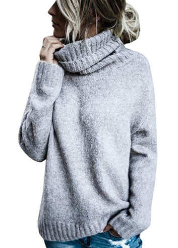 Women's Comfortable and Fashionable Cashmere Turtleneck Jumper | Ideal for Winter