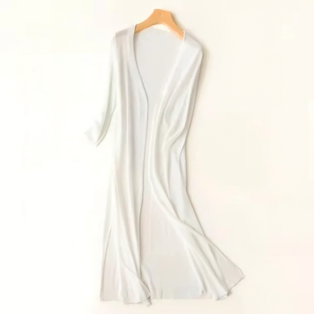 Women's Open Front Long Cardigan