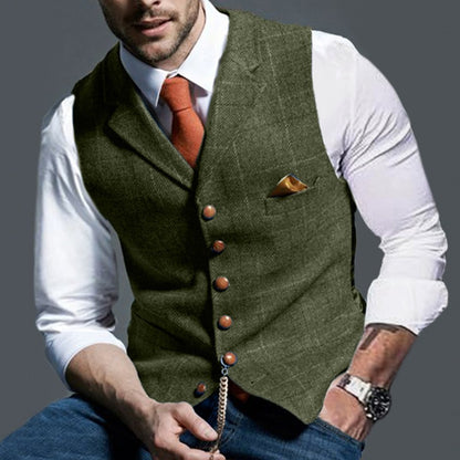 Men's V-Neck Classic Vest