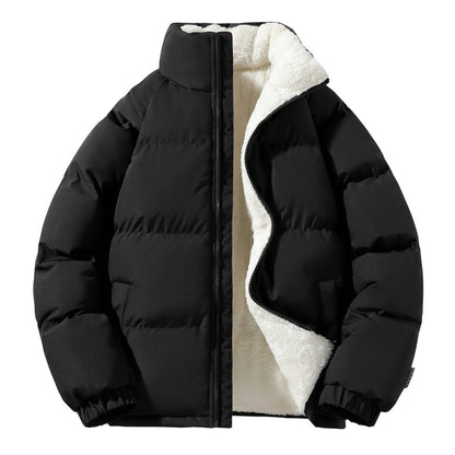 Men's Comfortable Fleece-Lined Puffer Jacket | Perfect for Autumn/Winter