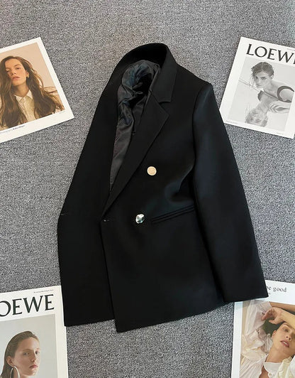 Women's Comfortable Loose Fit Blazer with Buttons | Perfect for Casual Days