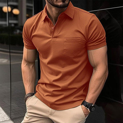 Men's Elegant High-Quality Polo Shirt with Unique Design